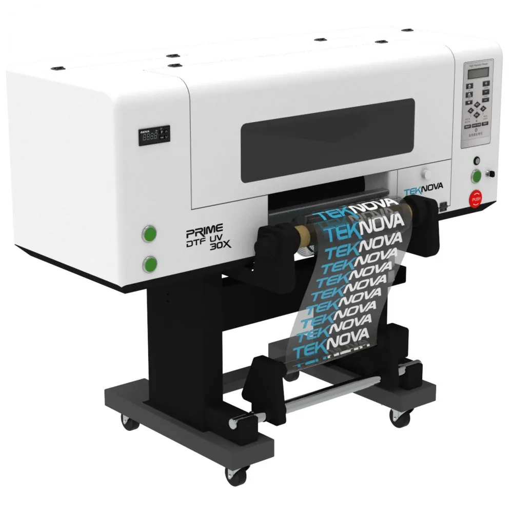 Impressora DTF UV PRIME 30X i1600 — impressora DTF para estamparia e personalização têxtil | TEKNOVA DTF