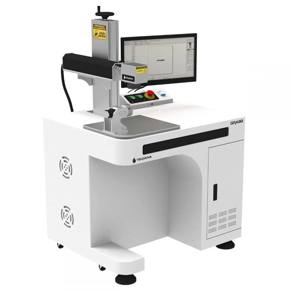 Laser de Gravação UV GRABB — máquina laser para corte e gravação em acrílico, MDF e metais | TEKNOVA Laser