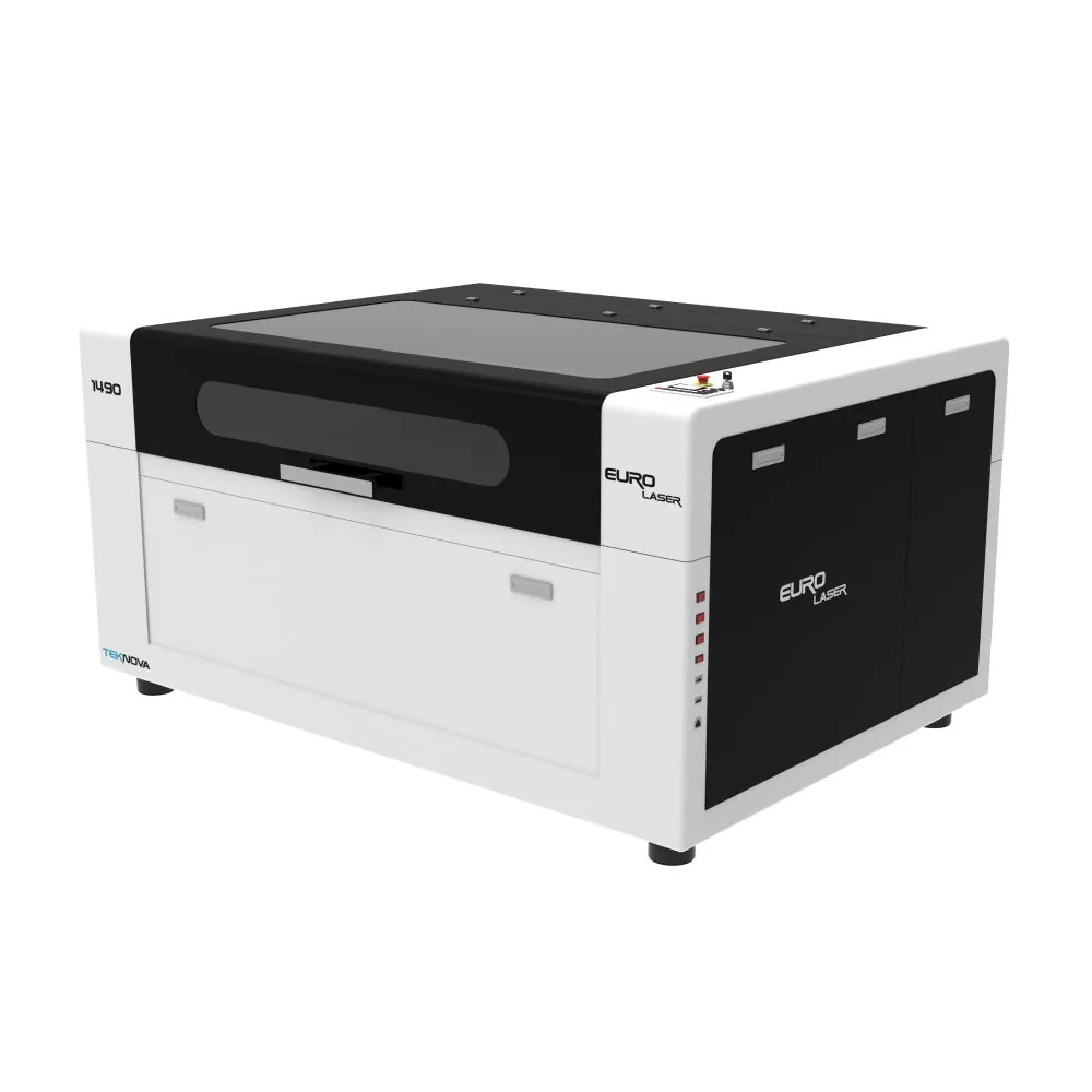 Laser de Corte CNC CO2 EURO 1490 — máquina laser para corte e gravação em acrílico, MDF e metais | TEKNOVA Laser