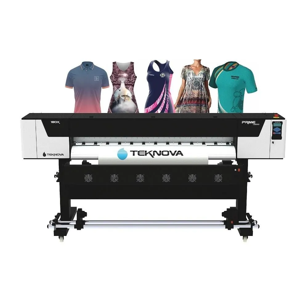 Impressora de Sublimação PRIME 180X i3200 — 1 Cabeça — impressora de sublimação para transferência térmica e estamparia | TEKNOVA Sublimação