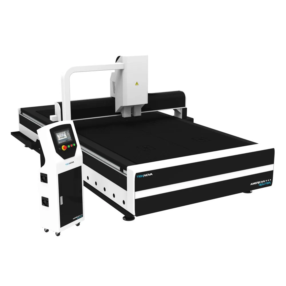 Router CNC AMERICAN 1525 — router CNC para usinagem e corte de chapas, painéis e letras caixa | TEKNOVA Router CNC