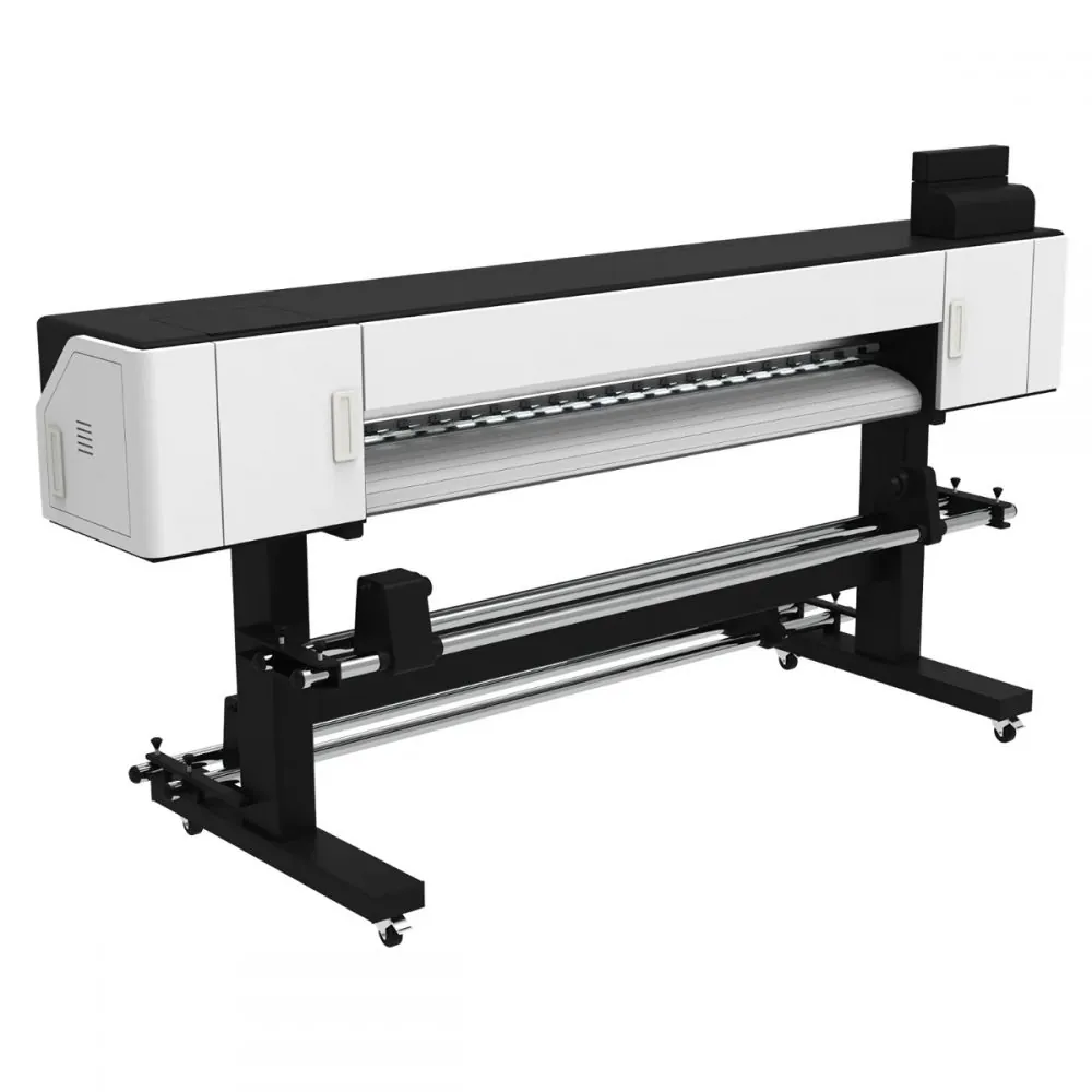 Impressora UV R2R PRIME 180X — detalhe da área de trabalho e acabamento (impressora UV para impressão direta em materiais rígidos e personalização TEKNOVA) Impressora UV R2R PRIME 180X — detalhe da área de trabalho e acabamento (impressora UV para impressão direta em materiais rígidos e personalização TEKNOVA)